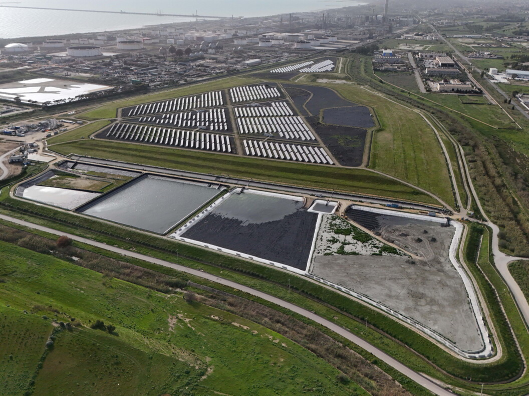 The Gela site from above – from area remediation to requalification
