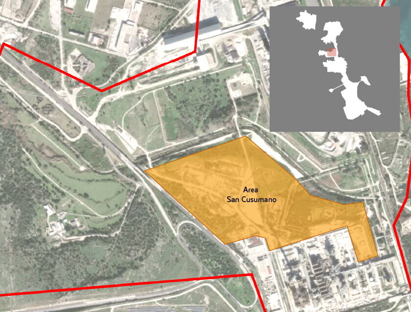 Procedimento per suoli Area San Cusumano Basso